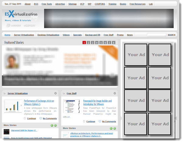 Sidebar Ad 125x125 - the most popular option