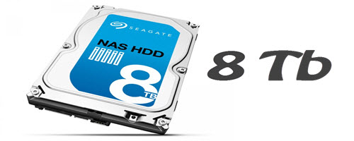 Seagate 8Tb hard drive