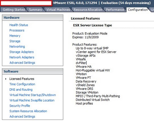 Look at all the features availables in ESXi 4 version, FT, vMotion, DRS ... all is there..