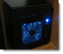 Homemade NAS box build by vladan.fr