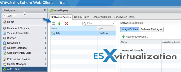 VMware vSphere 6.5 Image Builder and AutoDeploy