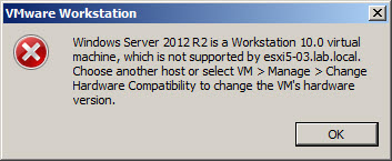 VMware Workstation 10 Hardware Compatibility