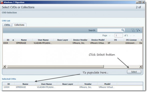 VMware Mirage - Migration from XP to windows 7 VMware Mirage - Migration from XP to windows 7