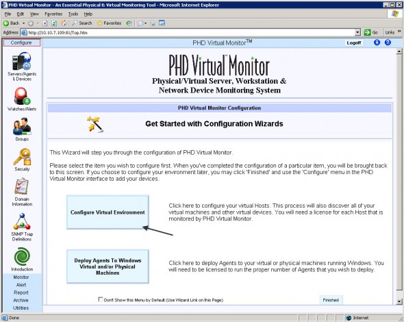 PHD Virtual Monitor Setup