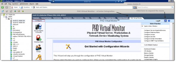 Phd Virtual Monitor vCenter Integration