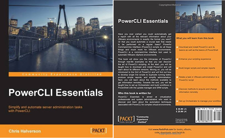 PowerCLI Essentials by Chris Halverson