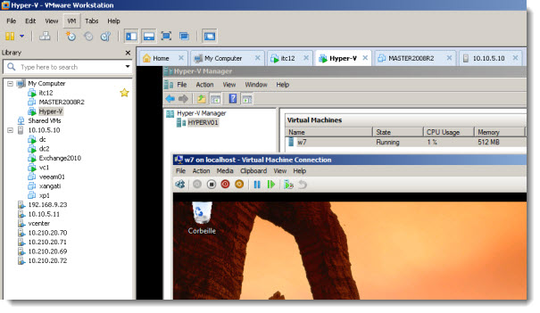 Running Hyper-V inside of VMware Workstation 8