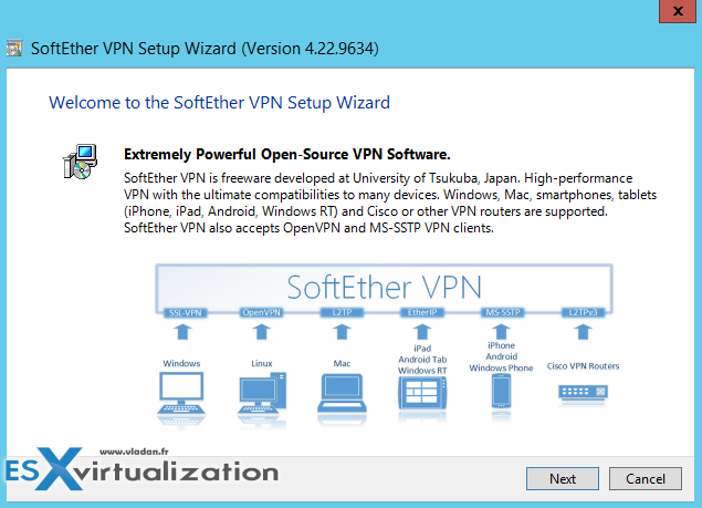 SofthEther VPN Server Installer