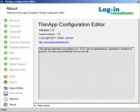 Thinapp configuration editor