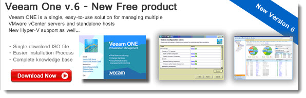 Veeam One Free Edition