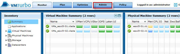 VMTurbo Community Edition Update - in 2 clicks