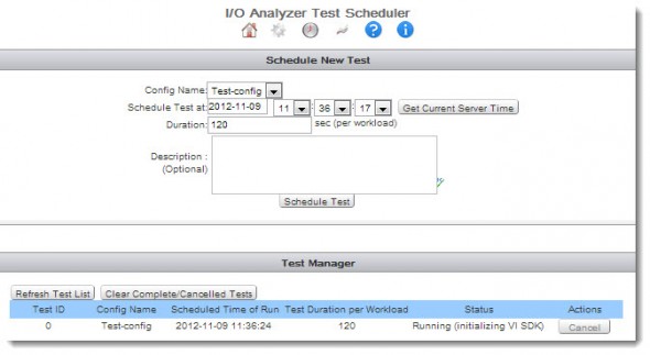 VMware IO Analyzer - Integrated framework for storage performance testing