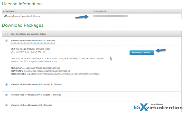 VMware ESXi 6.5 free download