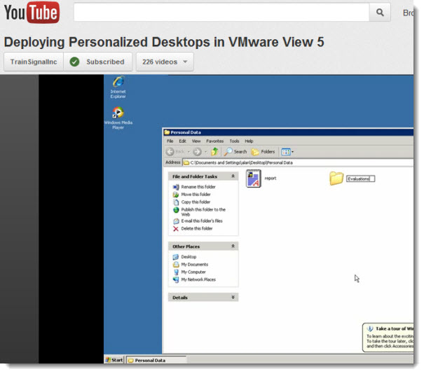 VMware View 5 essentials training 5