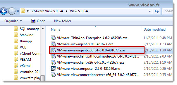 VMware View Agent - The choice for x32 or x64 systems