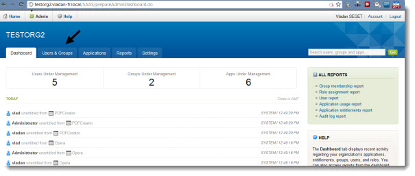 Horizon Application Manager - how to install in a lab