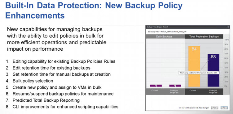 Backup Policy Enhancements
