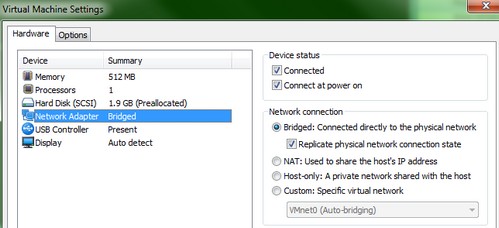 changement-networking-vmware-player