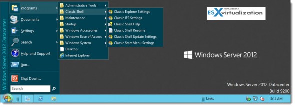 Classic Start Menu for Windows 8 and Windows Server 2012
