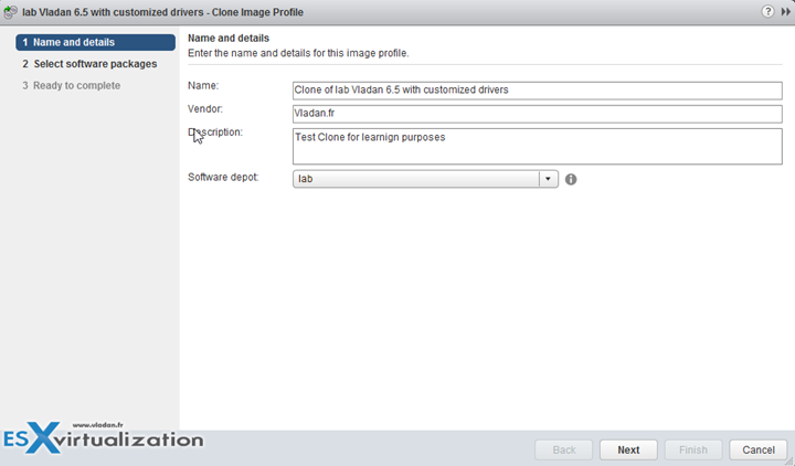 VMware vSphere AutoDeploy and Image Profiles