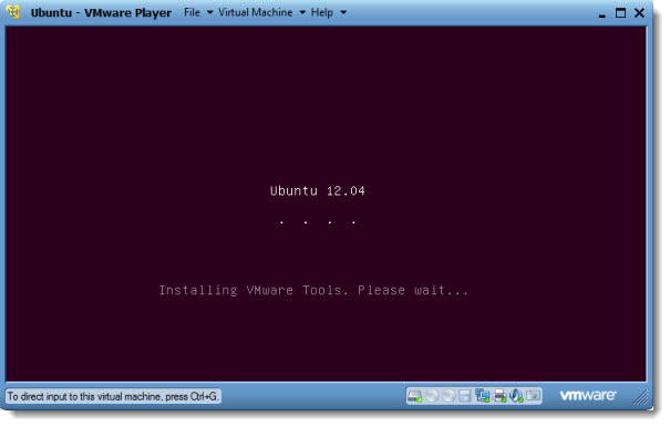 How to install latest Ubuntu desktop Linux in VMware Player