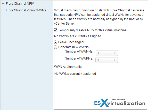 VMs Advanced Settings through vSphere Web client