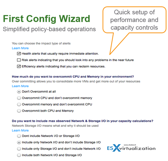 vROPS First Config Wizard