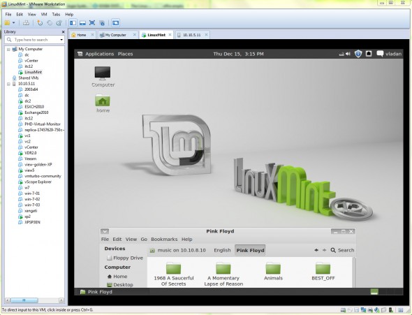 How to Install Linux Mint in VMware Workstation 8