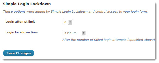 Login Lockdown WordPress Plugin