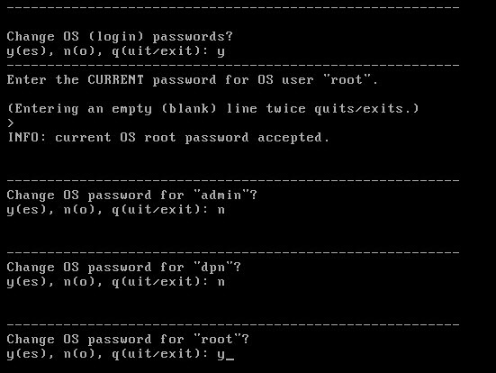 How-to reset root password in VDP