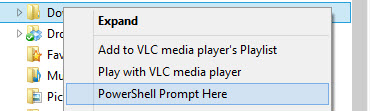 How to Add PowerShell Prompt Here to a Folder 