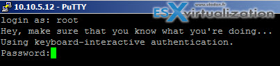 Enabling the pre-login SSH banner in ESXi 5.x
