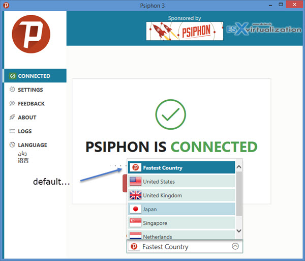 PSiphon Safe Browsing