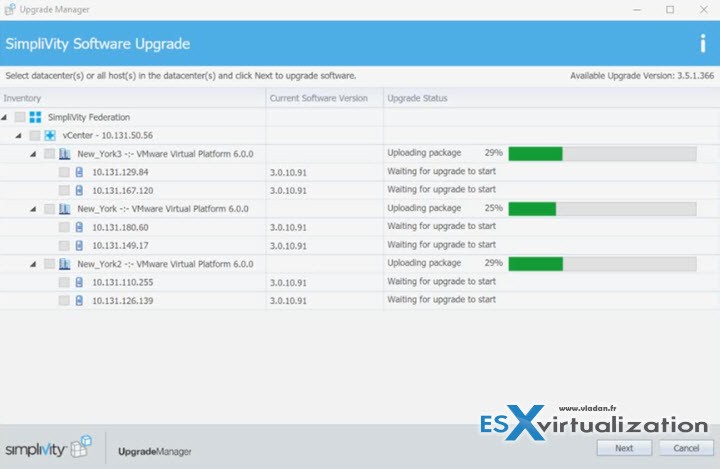 Simplivity Update Manager