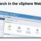 vSphere 5.1 Using the new Web Client's search capabilities