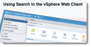 vSphere 5.1 Using the new Web Client's search capabilities