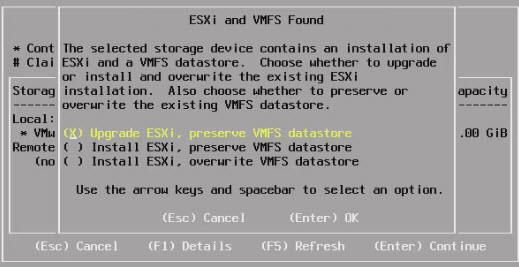 How to upgrade ESXi via ISO  of Free ESXi 6.0