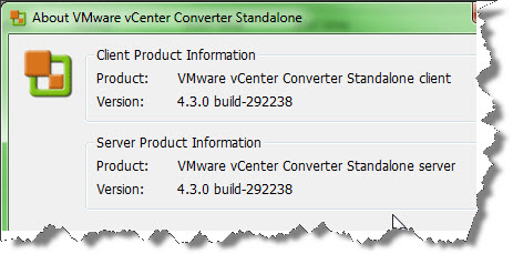 VMware vCenter Converter Standalone 4.3 released