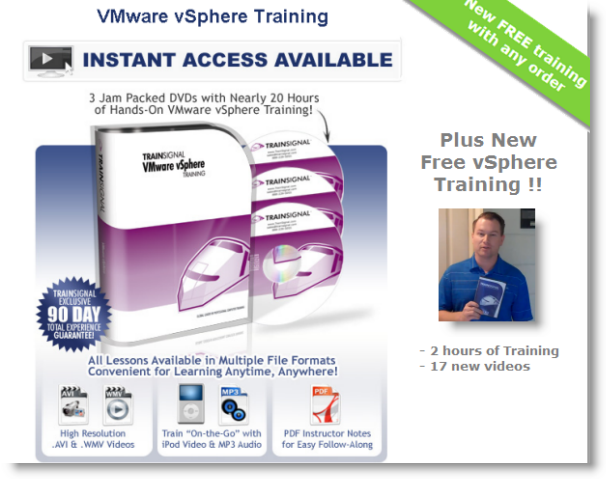 vSphere training with FREE new training now !!
