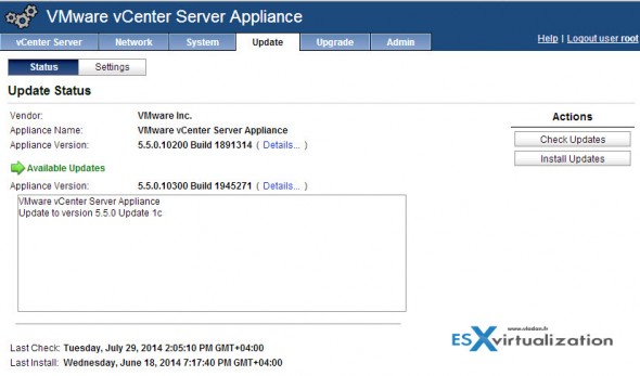 VMware vCenter Server 5.5 U1c