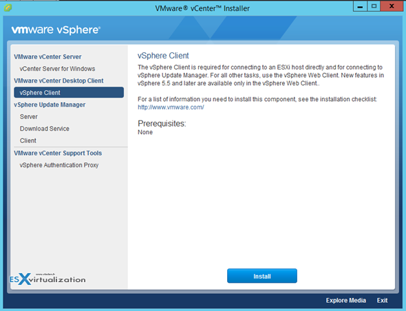vCenter Server 6 Windows based