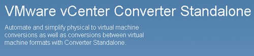 VMware vCenter Converter Standalone 4.0.1