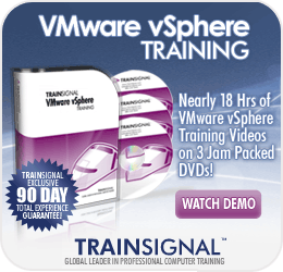 vSphere 4 learning videos from TrainSignal