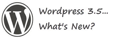 Wordpress 3.5 - What's new?