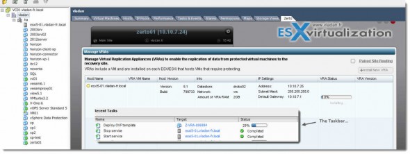 Zerto Virtual Replication 2.0 - Install and configure in my lab