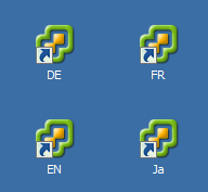 vSphere client in different language