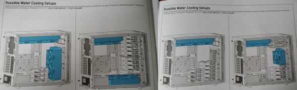 Possible water cooling options