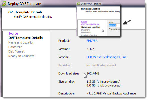 Review of PHD Virtual Backup 5.1 for VMware vSphere 4.1