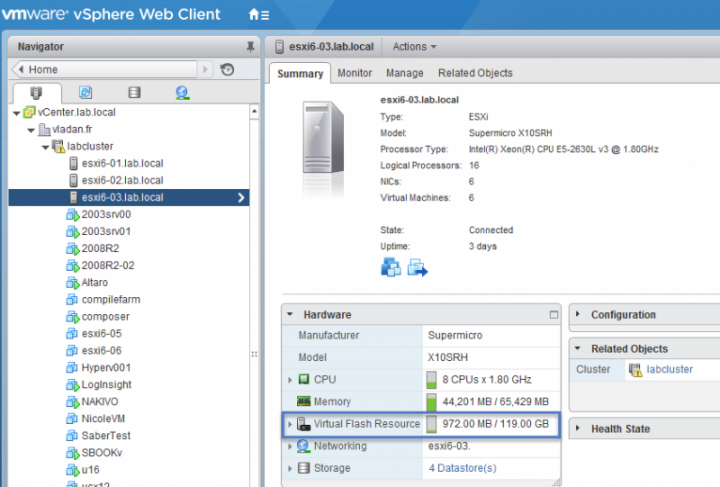 vFlash Read Cache