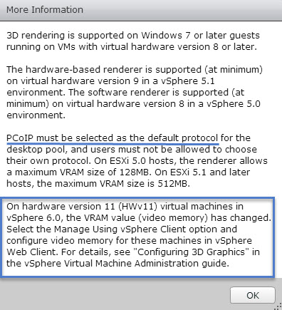 3D Rendering Options